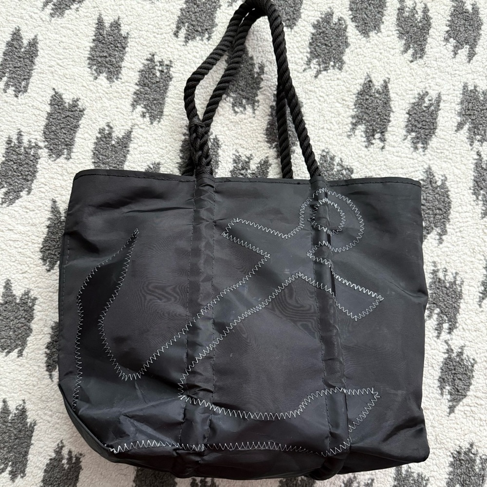 Black Anchor Sea Bag
